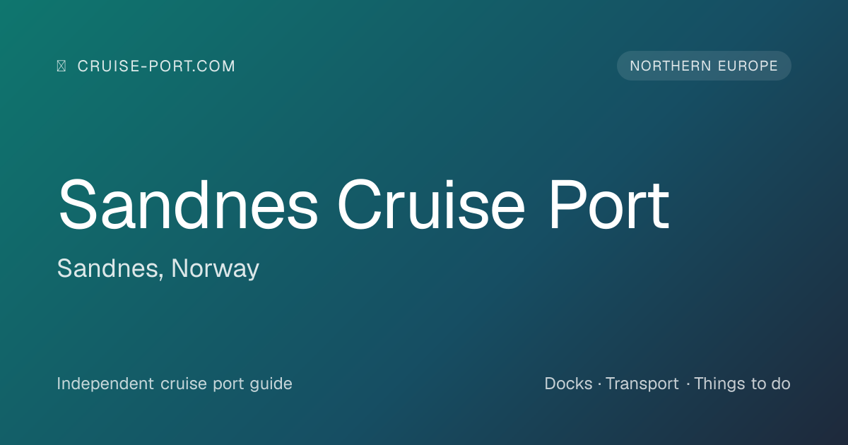 Sandnes Cruise Port Guide | cruise-port.com | cruise-port.com