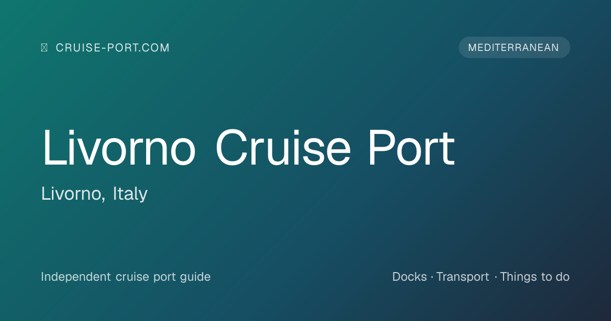 Guida Porto Crociere Livorno | cruise-port.com | cruise-port.com