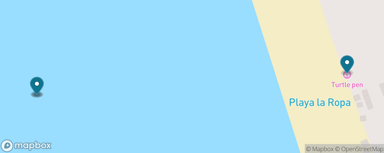 Map of the stops on “Playa La Ropa Beach Day with a Long Seafood Lunch”