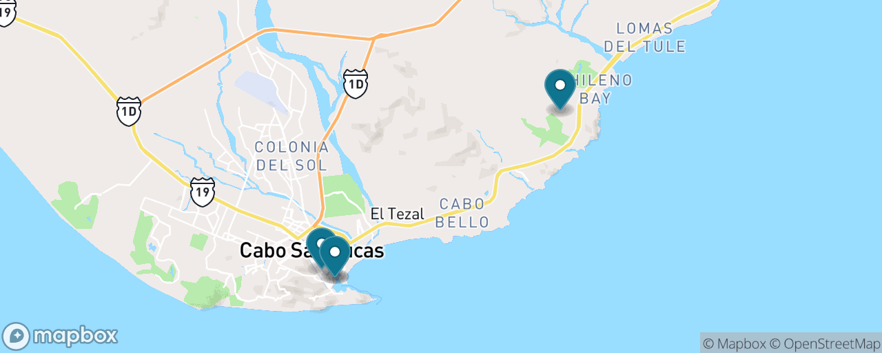 Map of the stops on “Santa Maria Bay: Cabo's Best Snorkel”