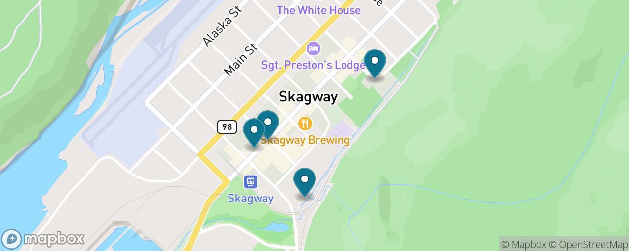 Map of the stops on “Broadway on Foot, For Nothing”