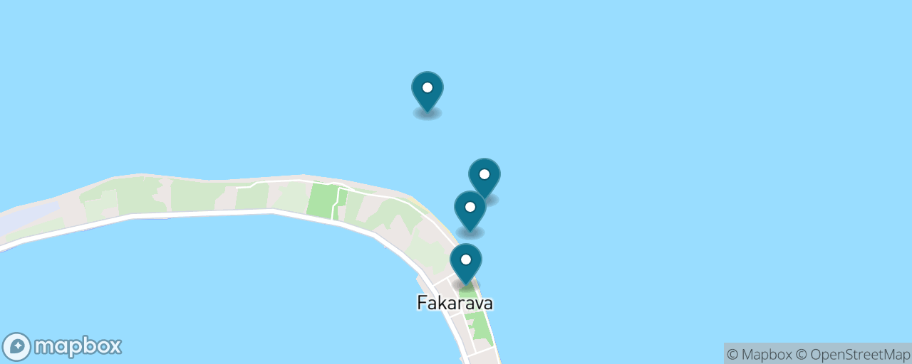 Map of the stops on “The Free Rotoava Village Stroll”