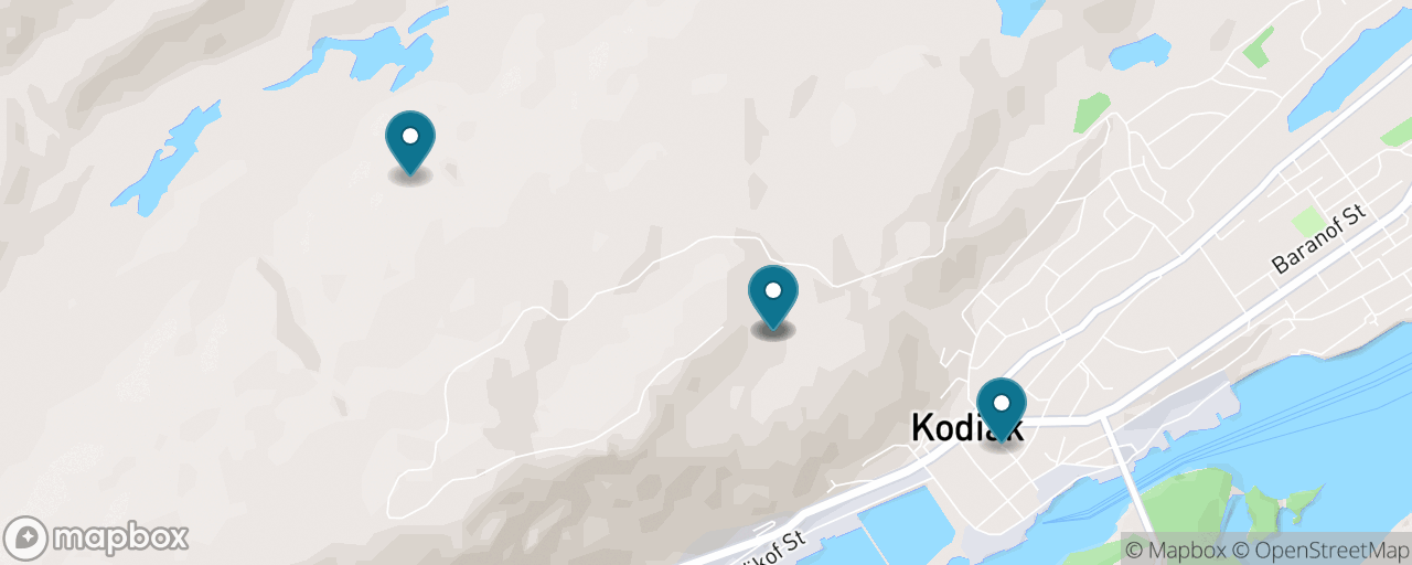 Map of the stops on “The Pillar Mountain Summit Push”