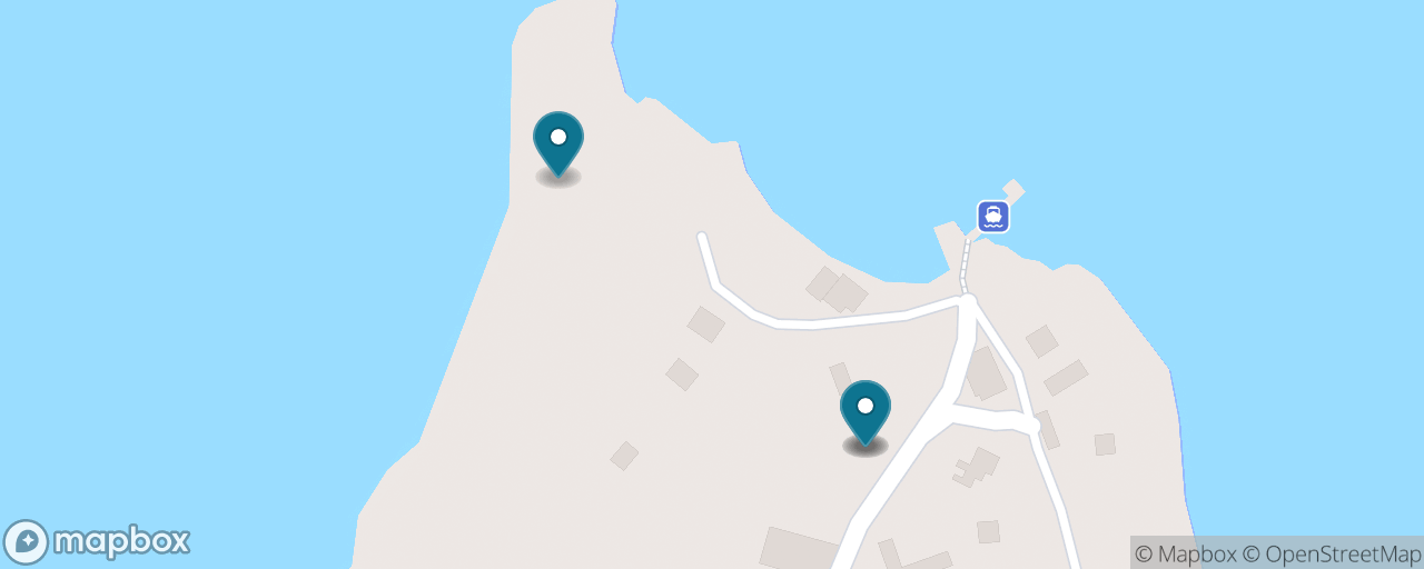 Map of the stops on “Fanning Island: Village Welcome & Handicraft Market”
