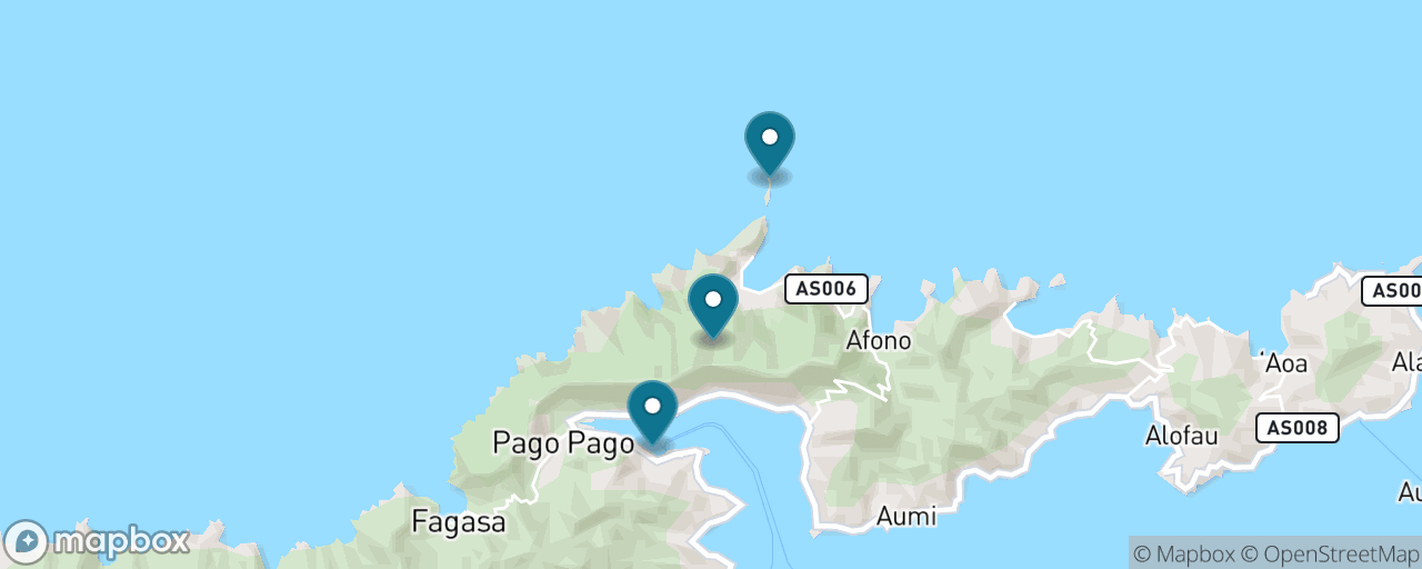 Map of the stops on “National Park & Pola Island Cliffs”