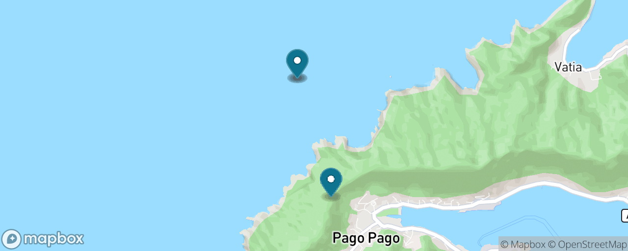 Map of the stops on “Mount Alava Ridge Hike”