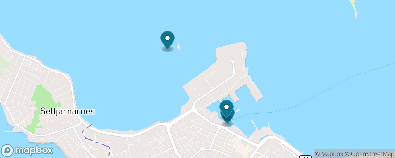 Map of the stops on “Whale Watching from the Old Harbour”