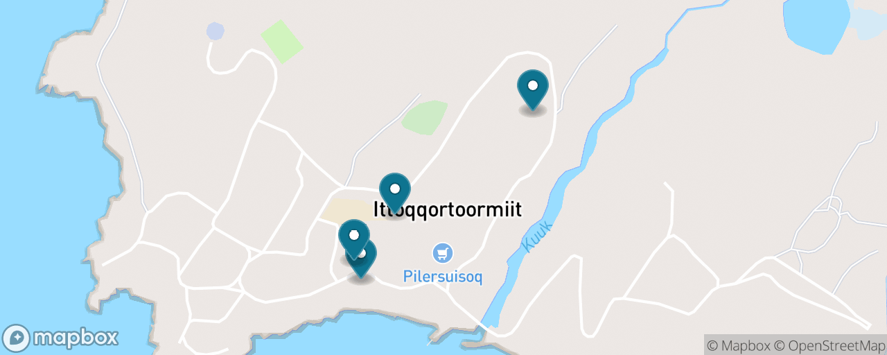 Map of the stops on “The Free Village Wander”