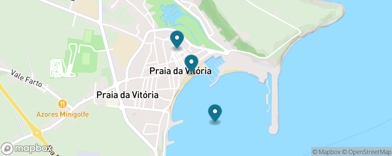 Map of the stops on “Praia Grande Beach & a Family Morning”