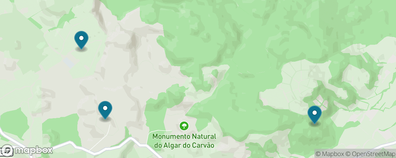Map of the stops on “Into the Volcano: Caves & Fumaroles”