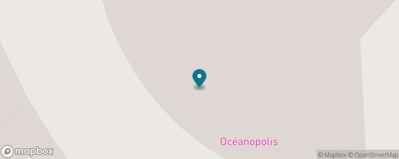Map of the stops on “Océanopolis: A Day at the Ocean”