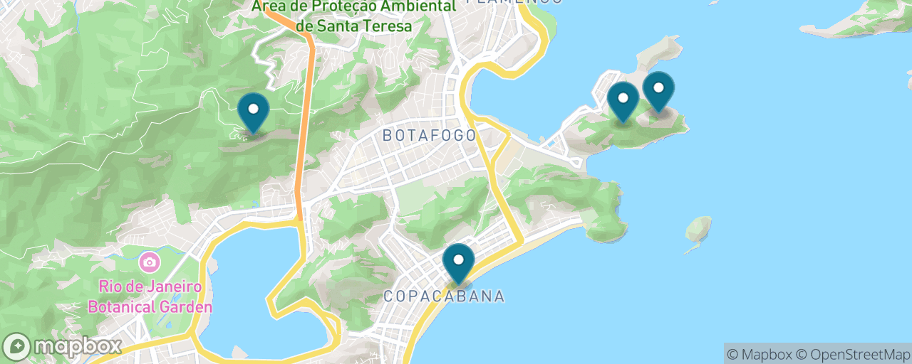 Map of the stops on “Both Wonders in One Day”