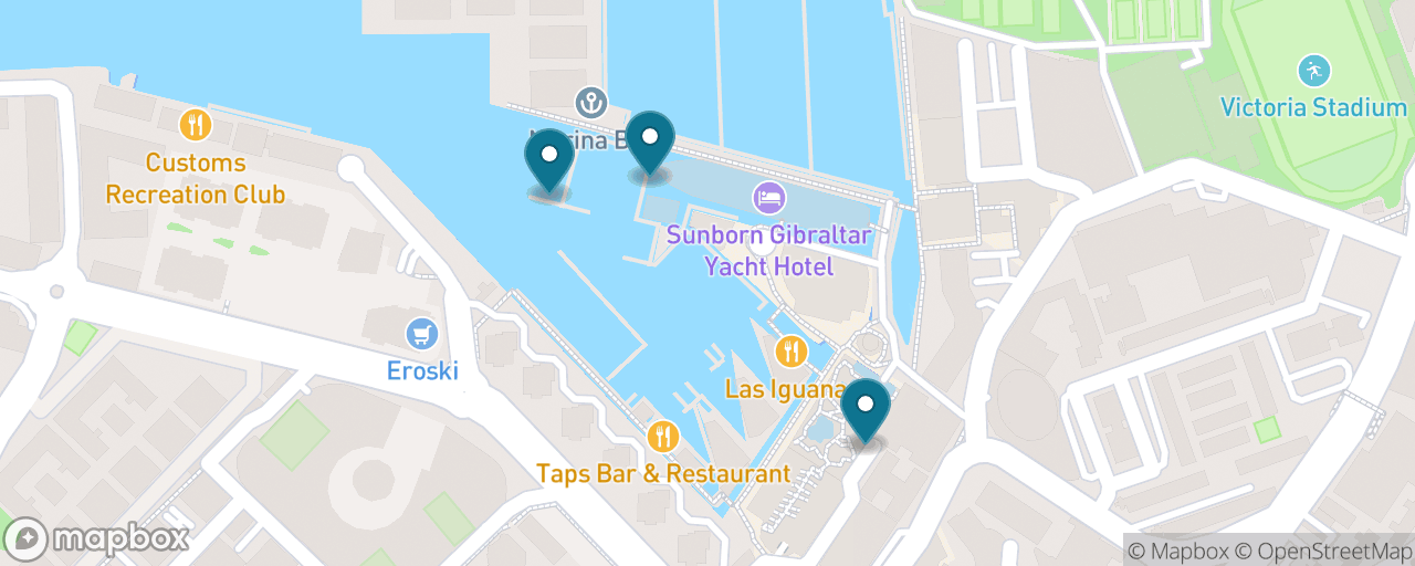 Map of the stops on “Dolphins in the Bay”