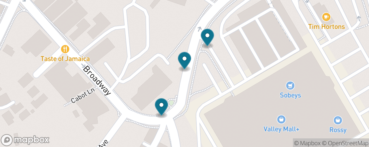 Map of the stops on “A Taste of Newfoundland”