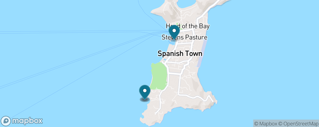 Map of the stops on “Spring Bay & the Quiet Boulders”