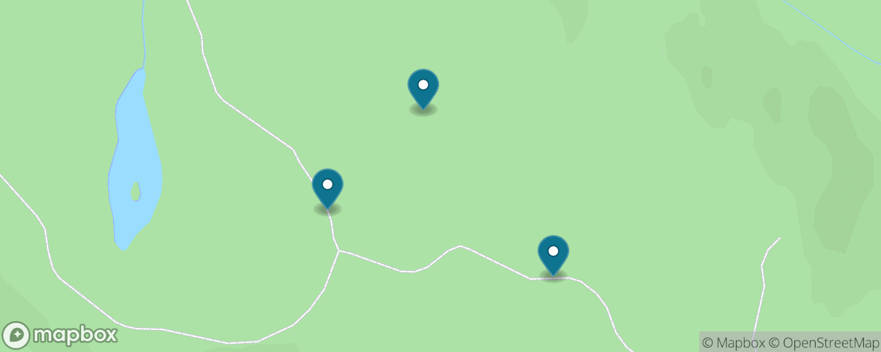Map of the stops on “Ice Age Adrenaline at Jardin des Glaciers”