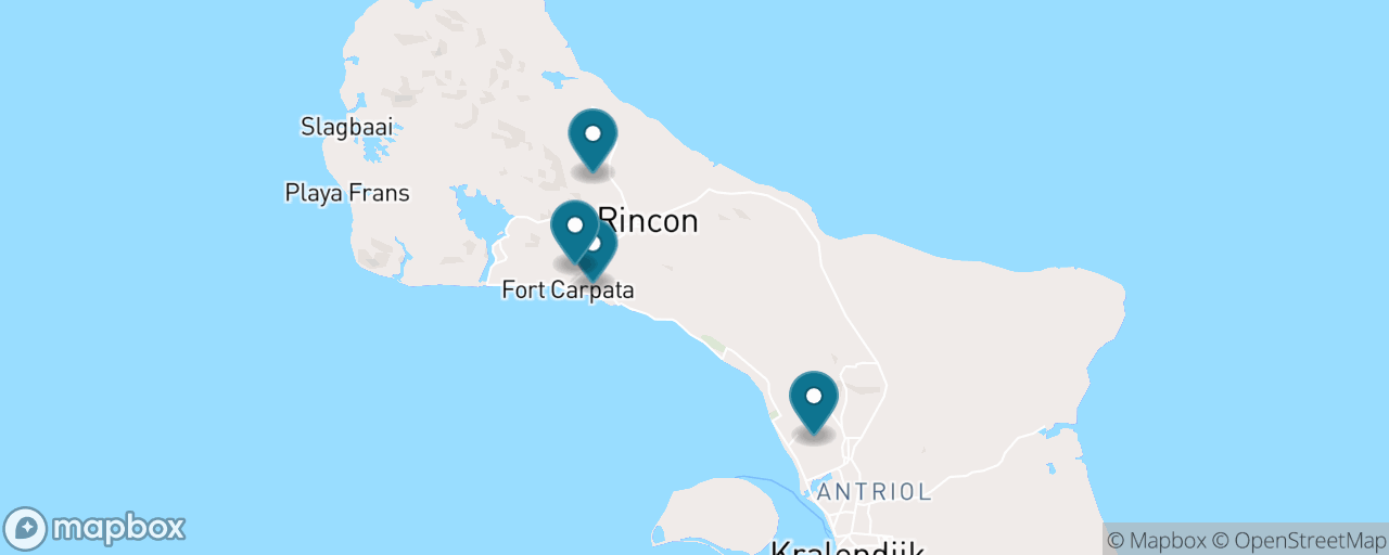 Map of the stops on “North Loop: Rincon Village, Culture & 1000 Steps”