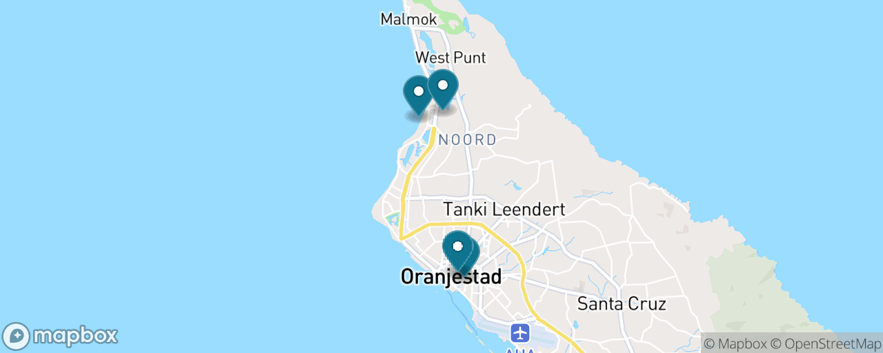 Map of the stops on “Palm Beach & the High-Rise Strip”