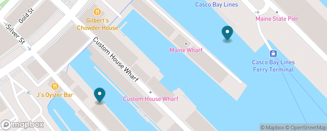 Map of the stops on “Lobster Boat & Waterfront Morning”