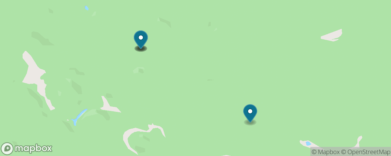Map of the stops on “Cape Trinity & the Statue Trail”