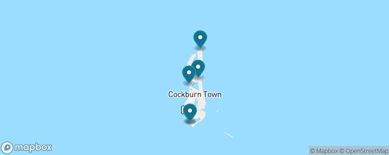 Map of the stops on “Self-Drive Island Loop — Lighthouse, Salt Ponds & North End”
