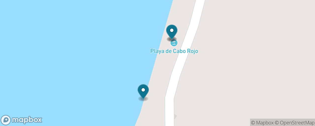 Map of the stops on “Cabo Rojo Beach & Snorkel — Short & Sweet”