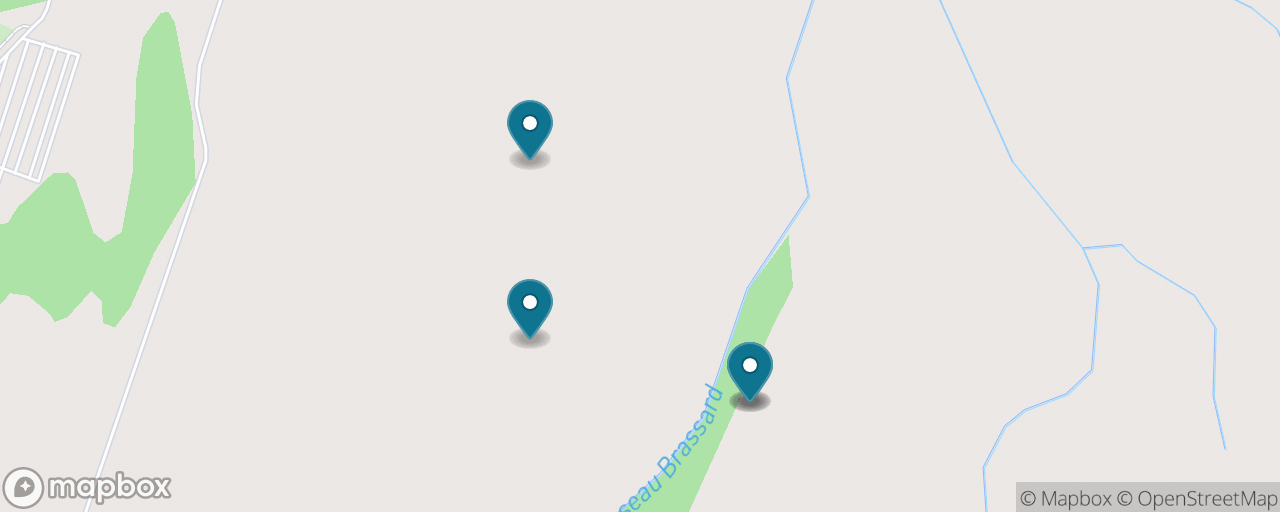 Map of the stops on “Val-Jalbert Ghost Village & Waterfall”