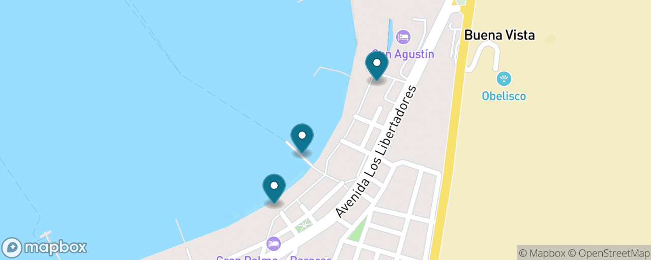 Map of the stops on “Free Paracas: Pier Pelicans & a Bay Walk”
