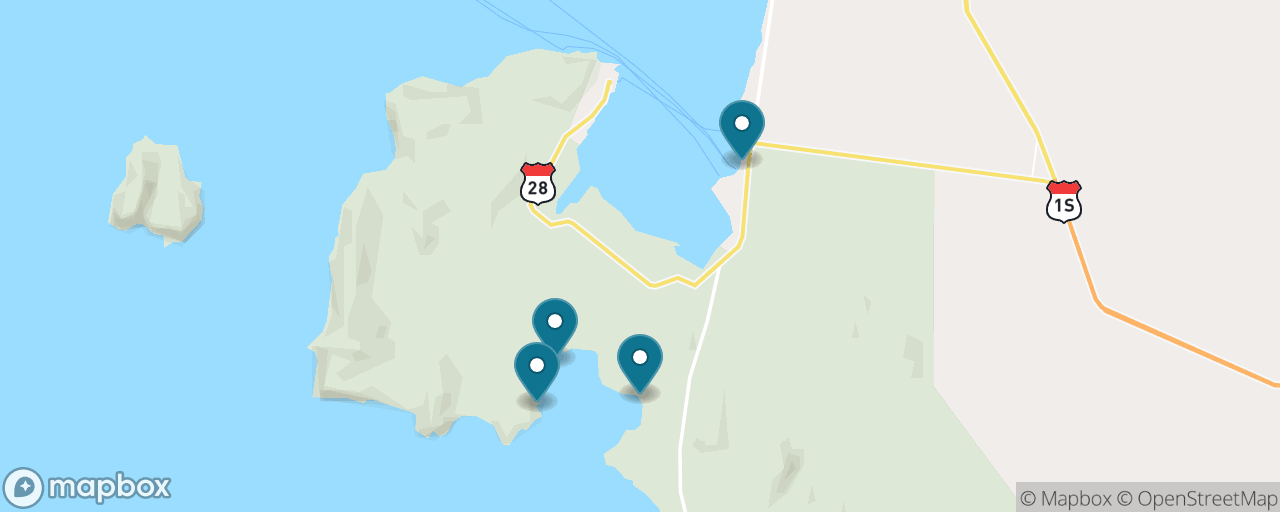 Map of the stops on “Ballestas & the Reserve's Quiet Beaches”