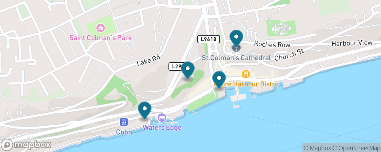 Map of the stops on “Titanic's Last Port: Cobh Heritage Half-Day”