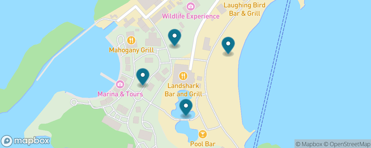 Map of the stops on “The free island day”