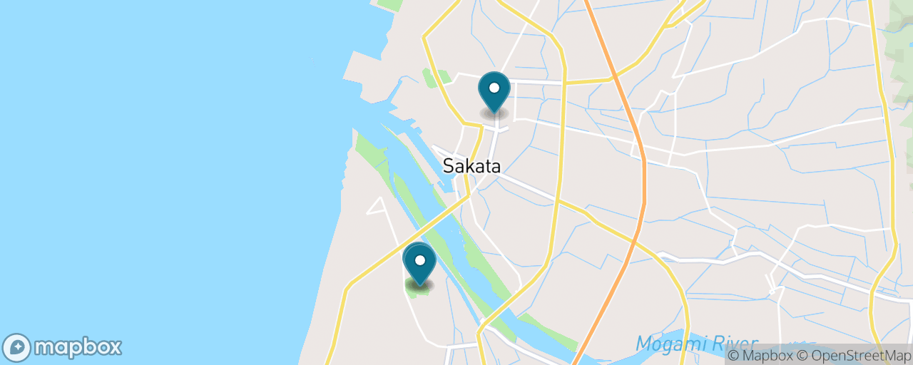 Map of the stops on “Rainy-Day Museums: Homma Art & Ken Domon”