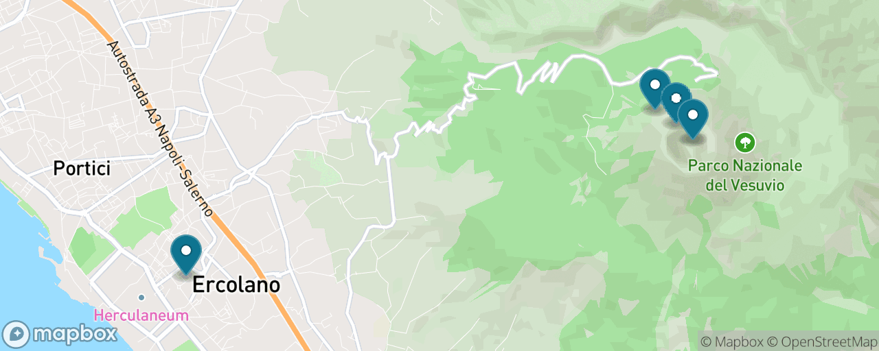 Map of the stops on “Standing On The Thing That Did It”