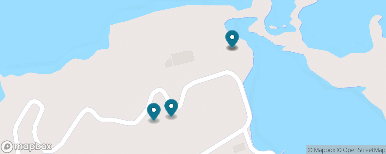 Map of the stops on “Into the Blue Cave by Sappa Boat”