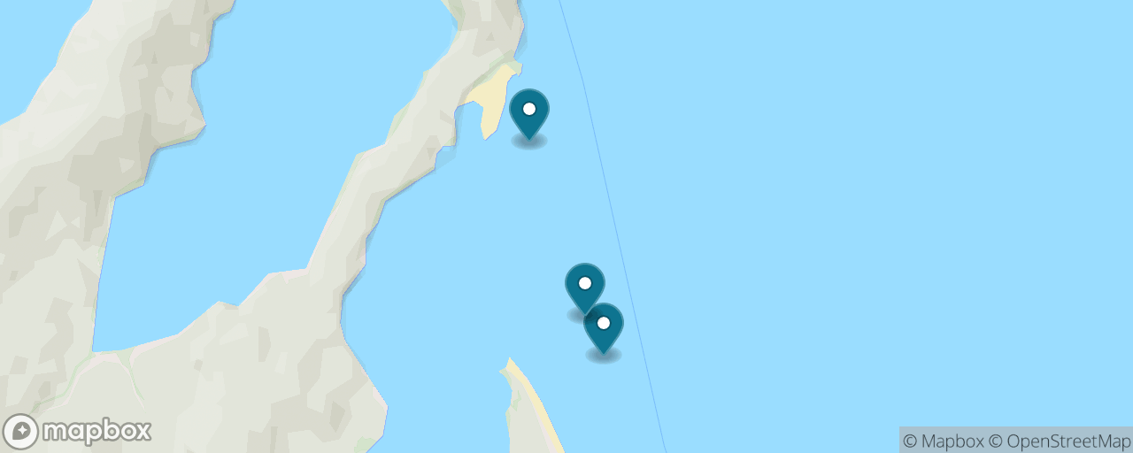 Map of the stops on “Whitsunday Island: A Slow Day on Whitehaven Sand”