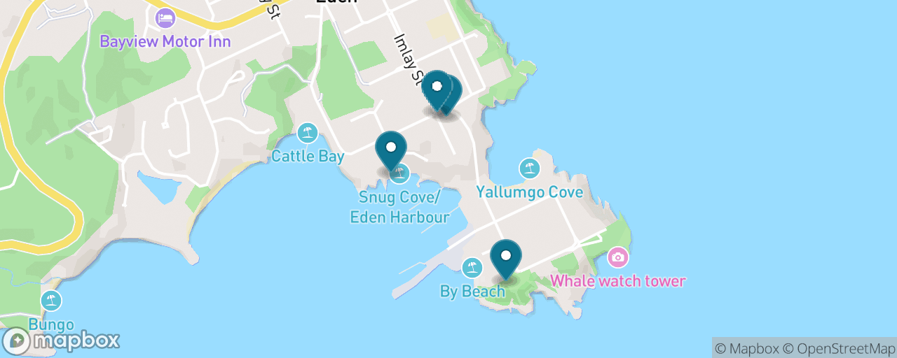 Map of the stops on “The Eden Town Classic”