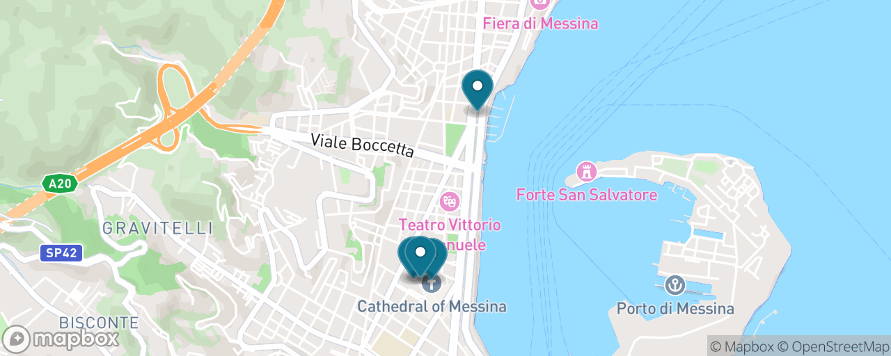 Map of the stops on “The Cathedral & the Noon Clock”