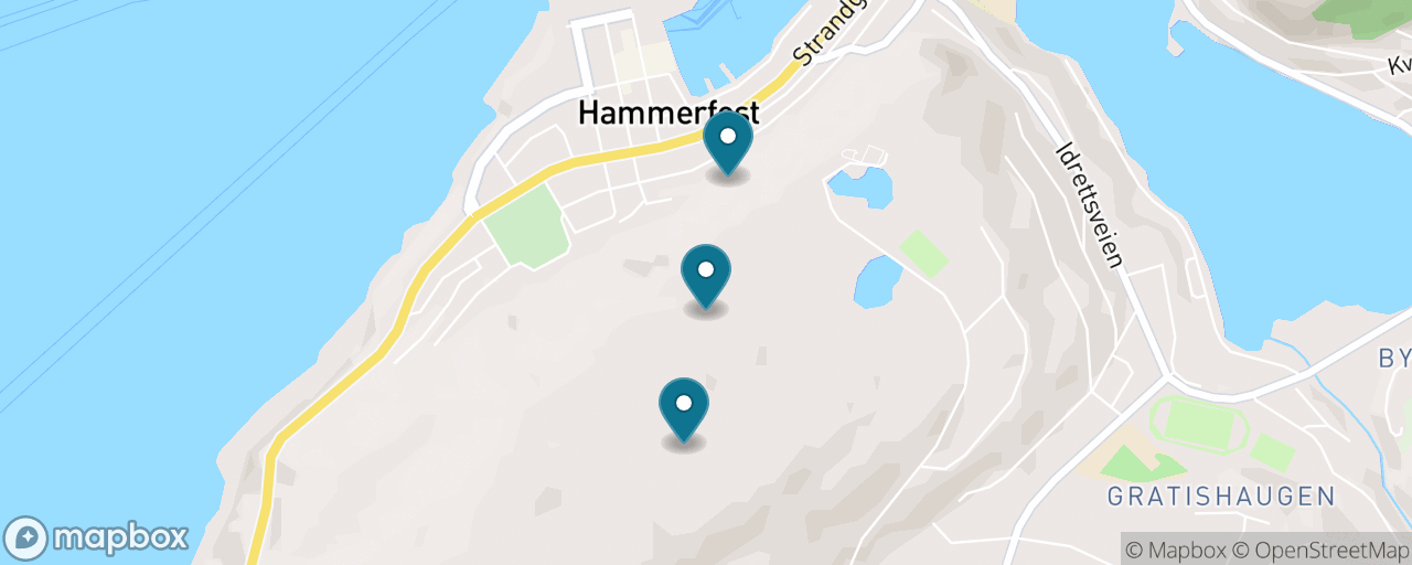 Map of the stops on “Salen Zigzag & the Arctic Panorama”