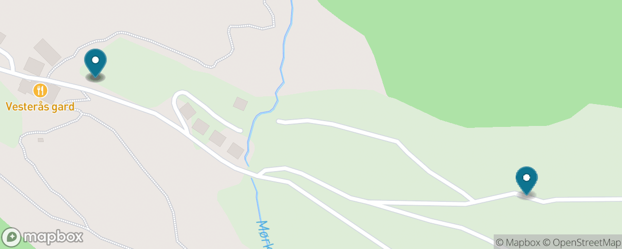 Map of the stops on “Storsæterfossen — Walk Behind the Waterfall”